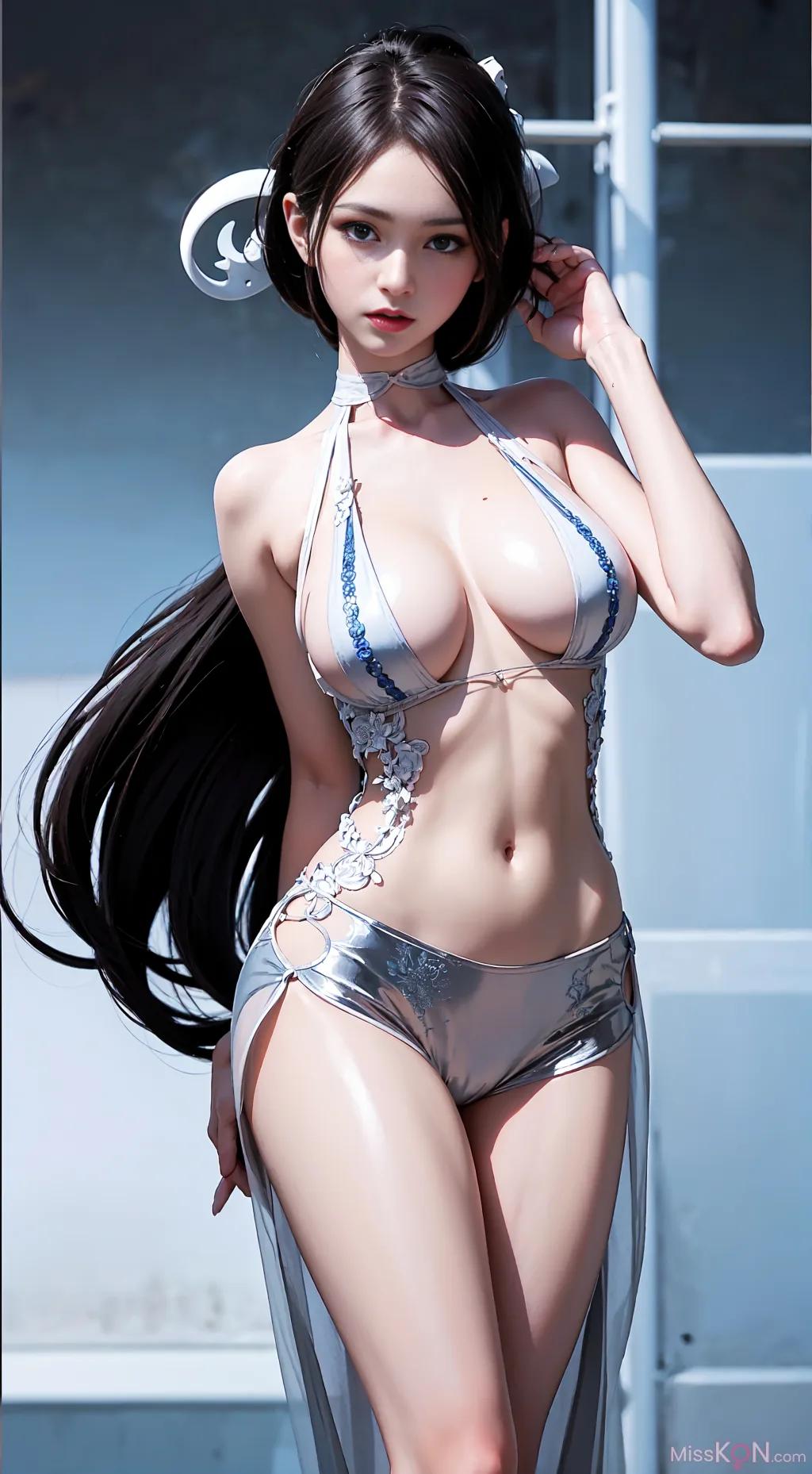 AI Generated] Cyber Girl [Mo Ji] (150 photos)