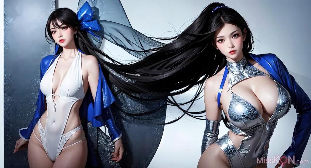 AI Generated] Cyber Girl [Mo Ji] (150 photos)