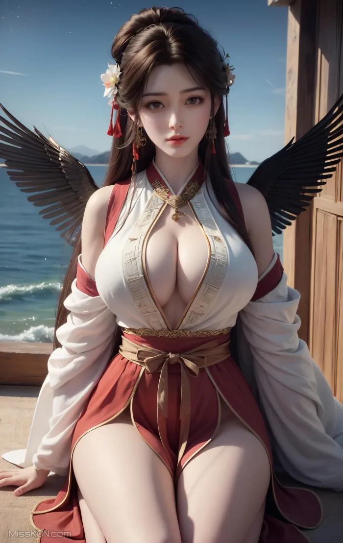 AI Generated] Perfect World - Fire Mulberry Woman 1【Moji】 (141 photos)