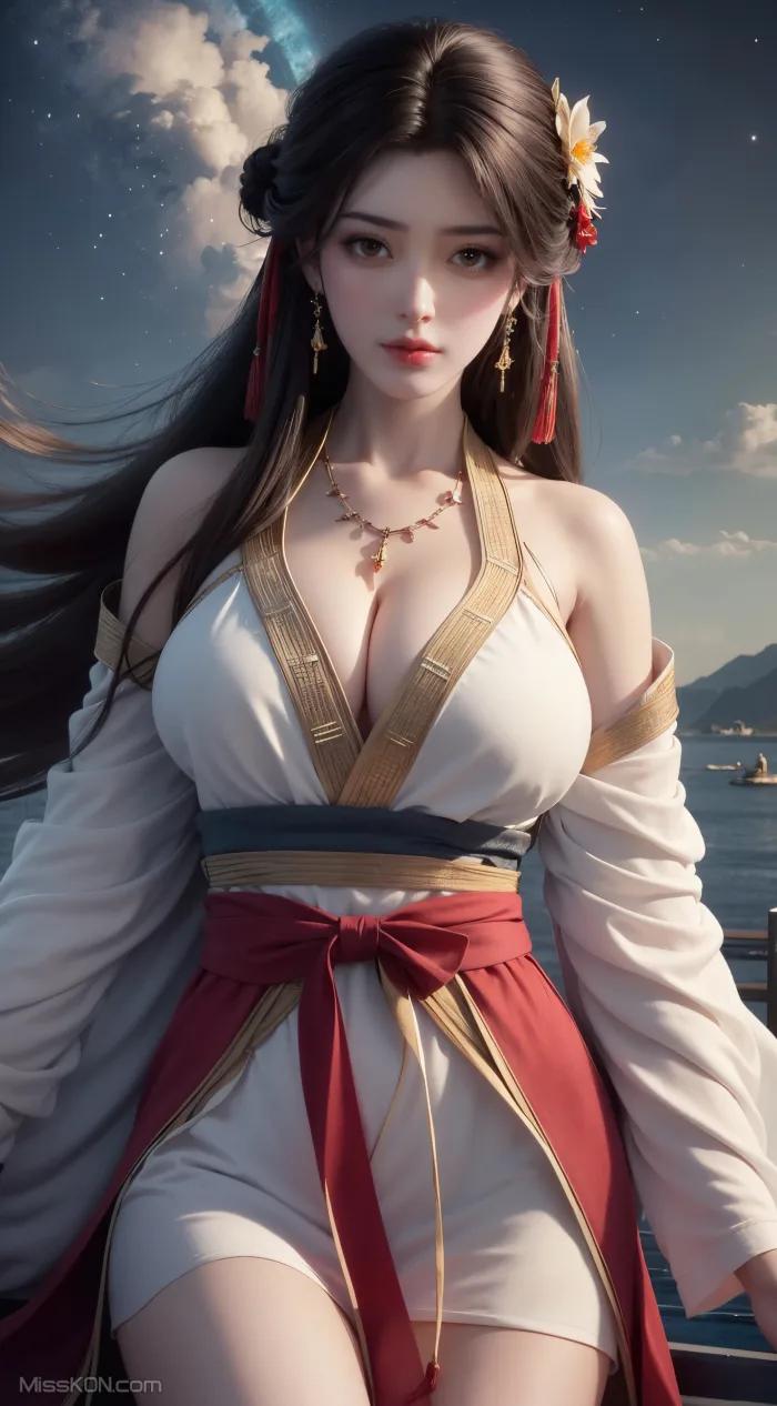 [AI Generated] 完美世界-火桑女1【墨迹】 (141 photos)