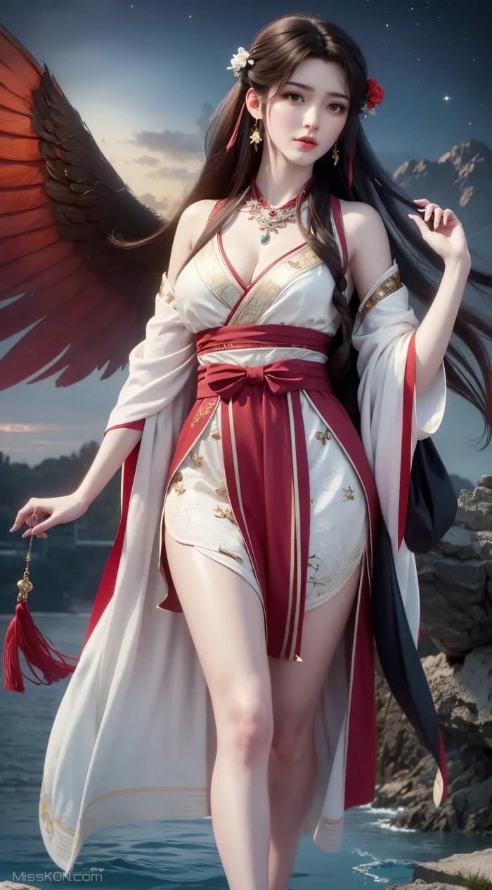 AI Generated] Perfect World - Fire Mulberry Woman 1【Moji】 (141 photos)
