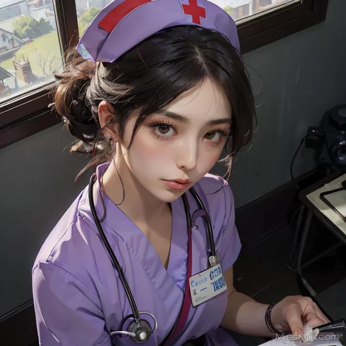 AI Generated Beautiful: Sexy Nurse Extra 2 (104 photos)