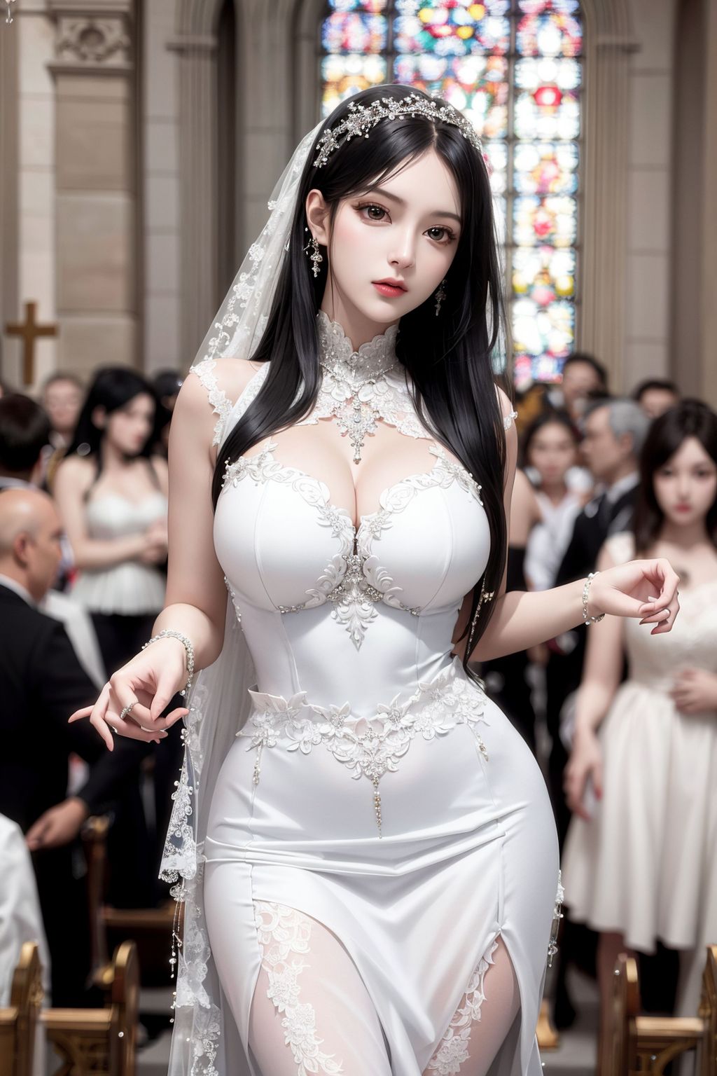 AI Generated: Beautiful - Lust Bride extra (56 photos)