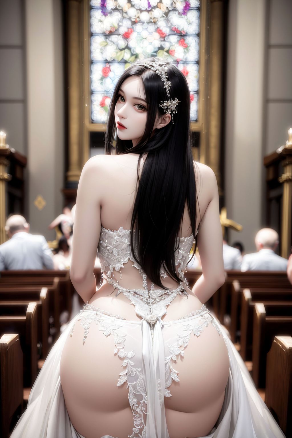 AI 生成] 美麗 – 欲望新娘附加 (56 張照片)