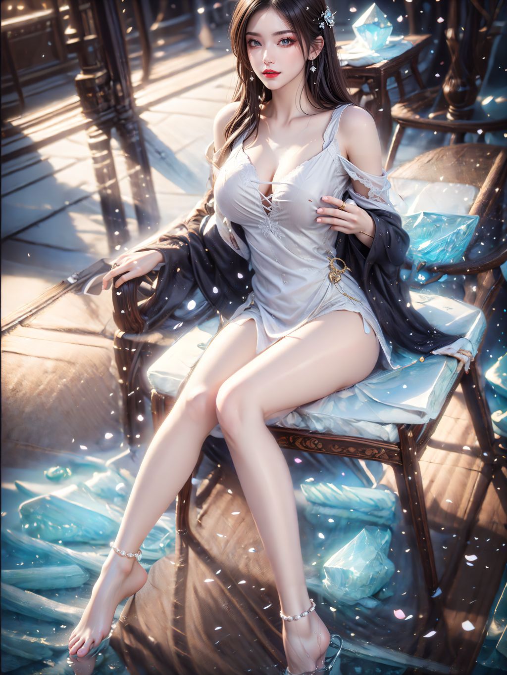 สร้างโดย AI] ดูโป๋ฉางฉง-เมดูซ่า (117 ภาพ)