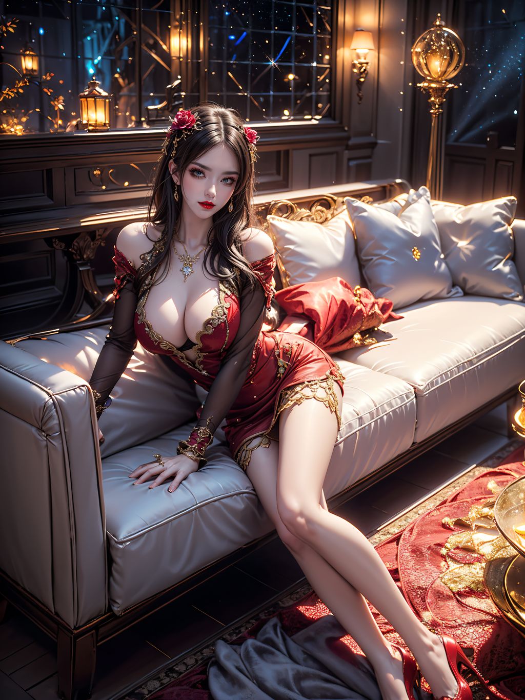 สร้างโดย AI] ดูโป๋ฉางฉง-เมดูซ่า (117 ภาพ)