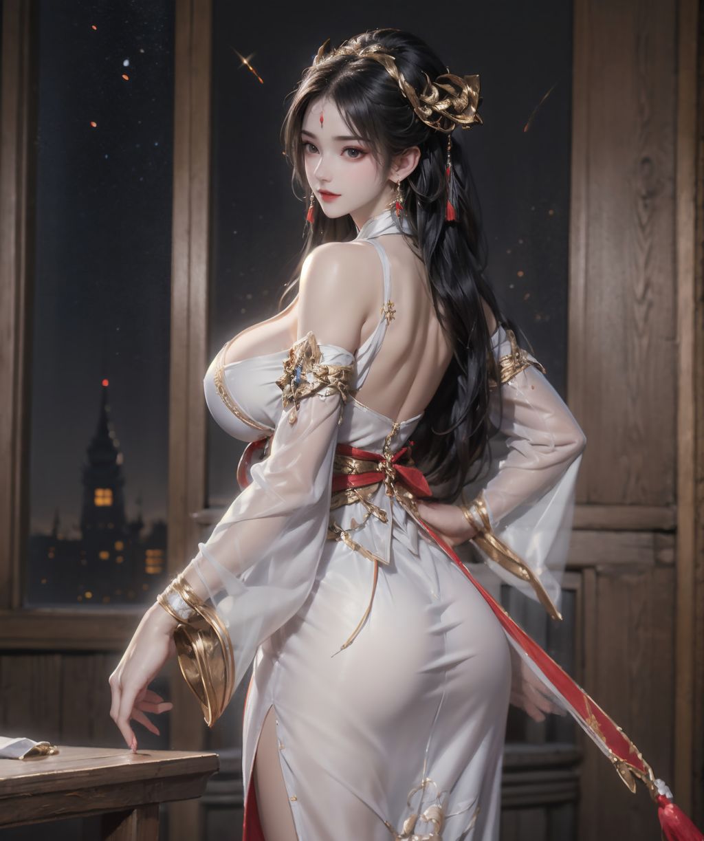 AI Generated] White Snake, Little White - Bai Suzhen (70 photos)