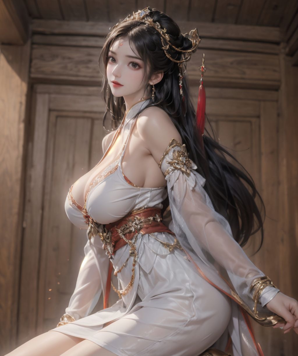 AI Generated] White Snake, Little White - Bai Suzhen (70 photos)