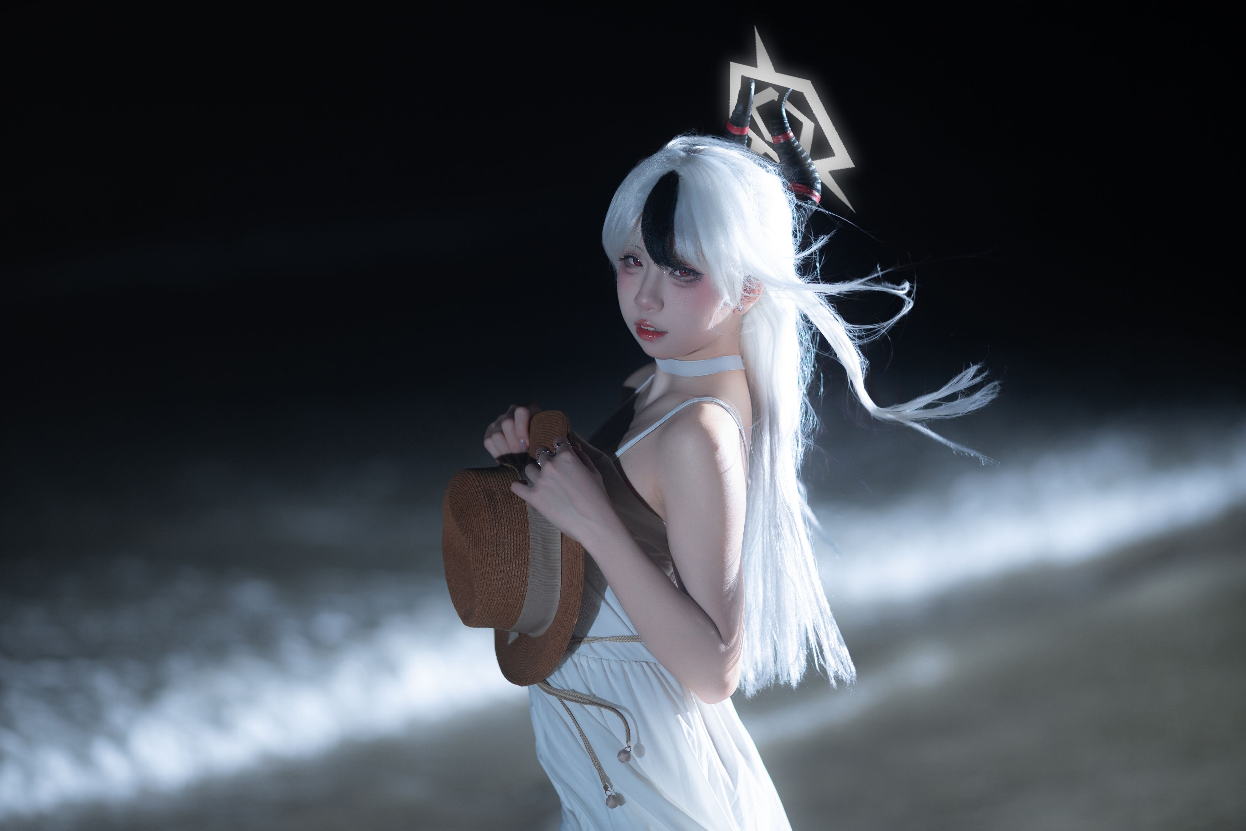 纸悦Etsu_ko - 加代子白裙