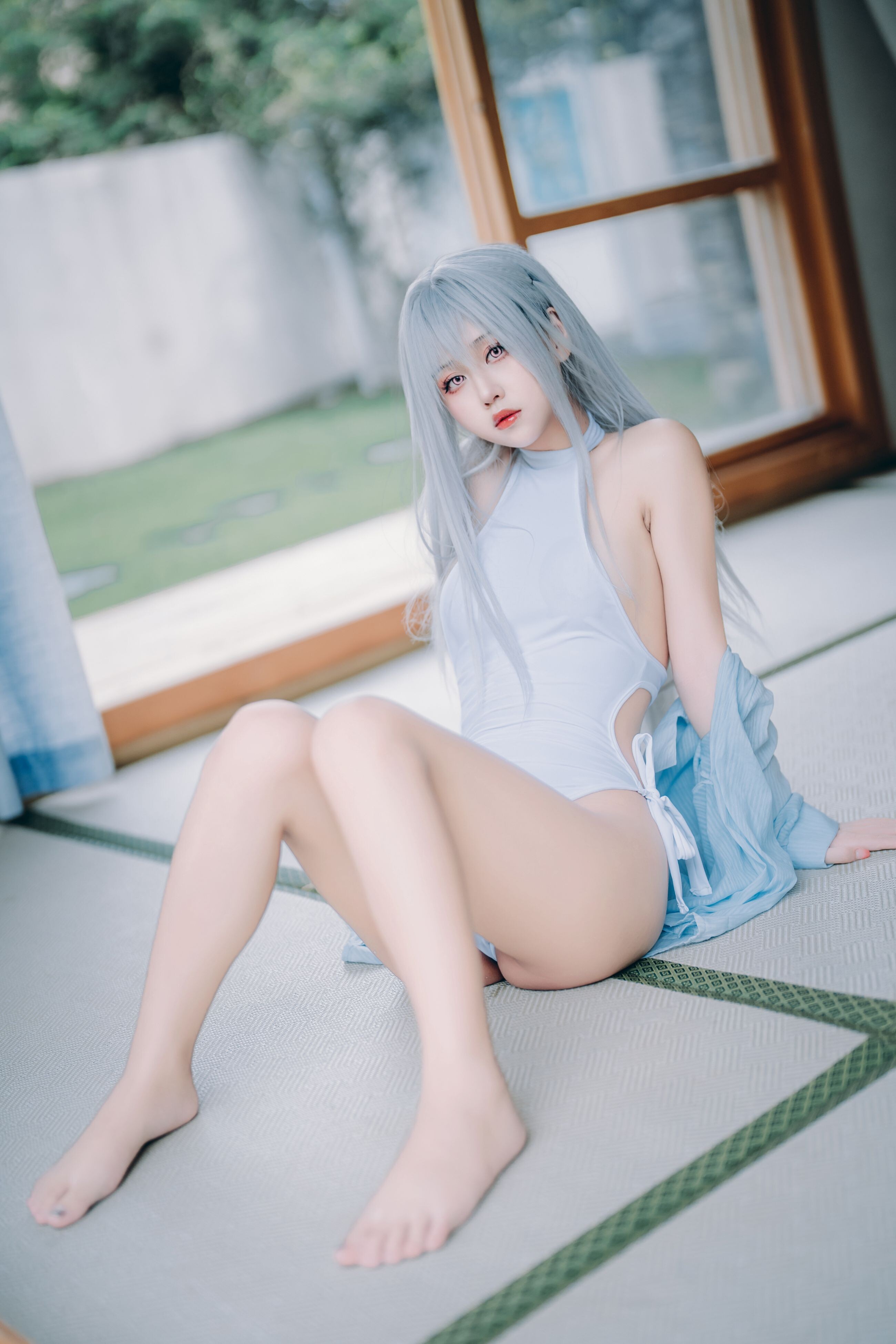 Sprout - White Swimsuit