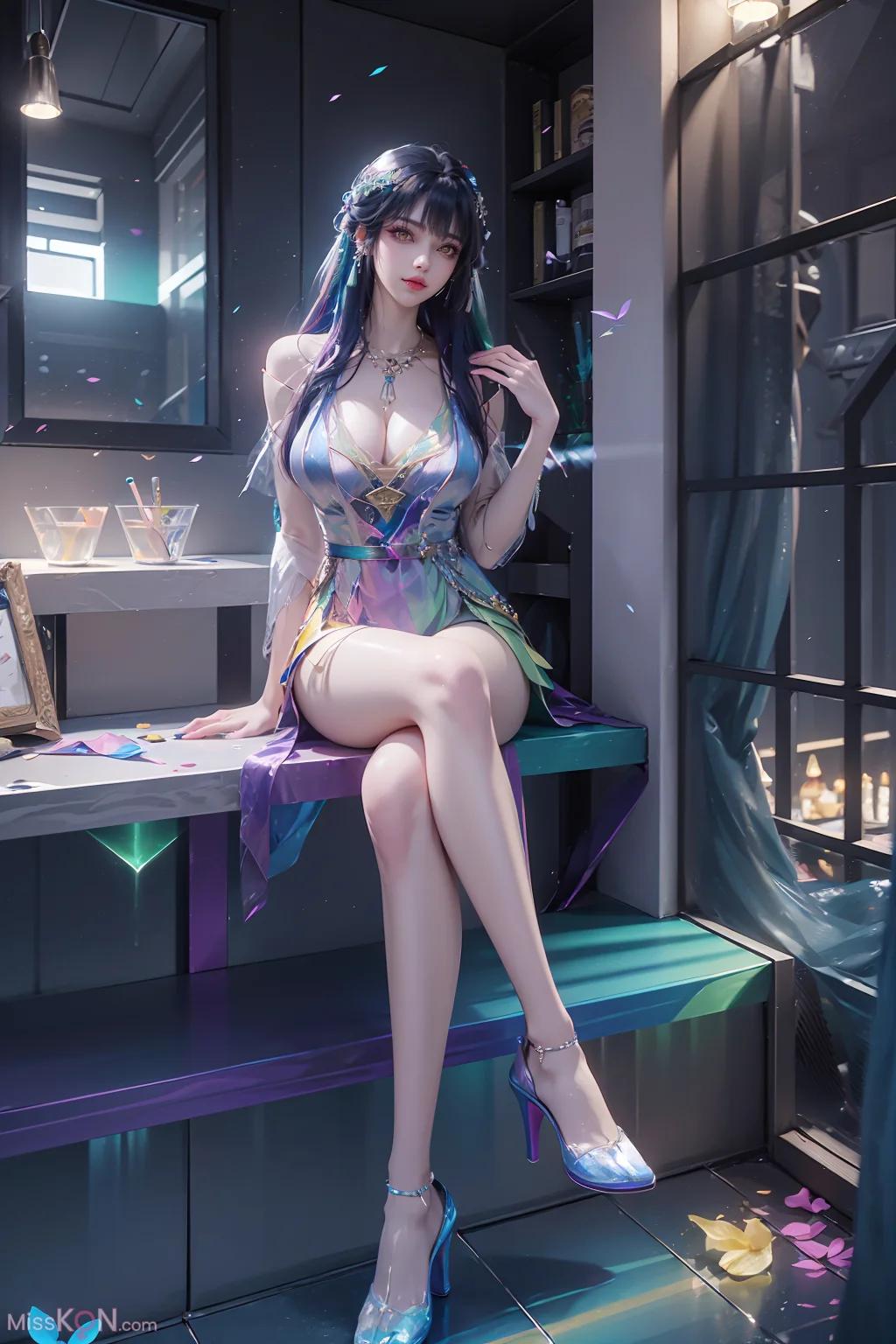 AI สร้าง]  百炼成神-白月蓉 (รูปภาพ 30 ภาพ)