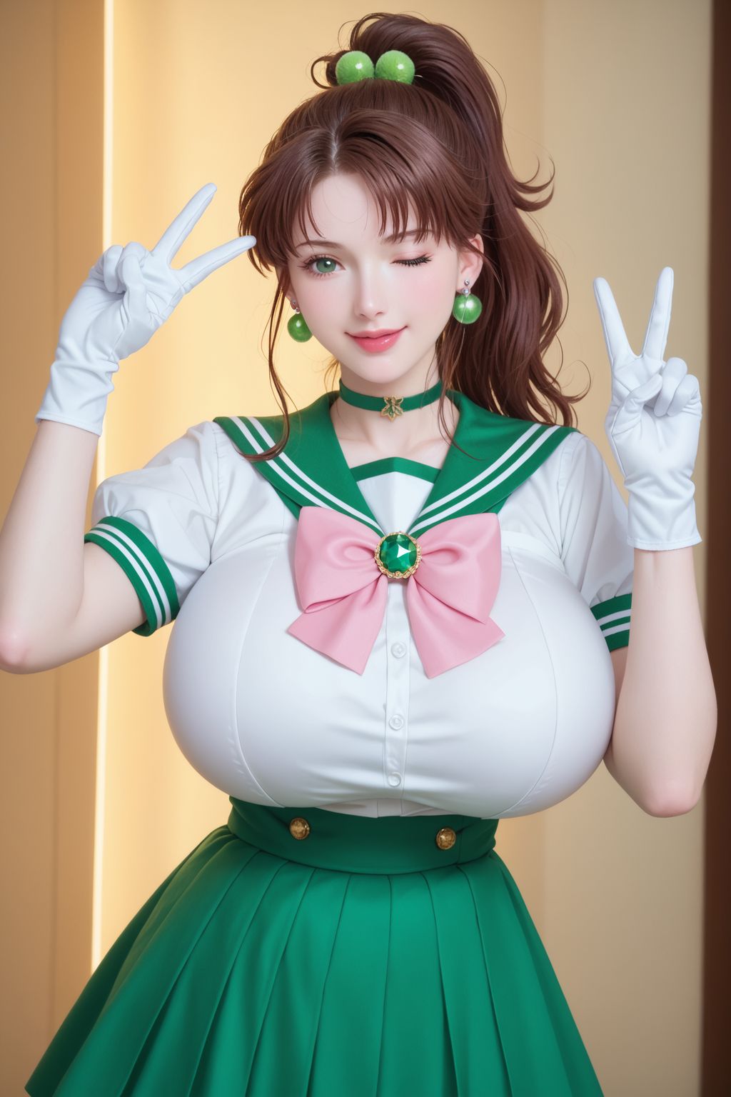 AI Tạo]  สาวน้อยนักรบ Makoto Kino (70 ภาพ)