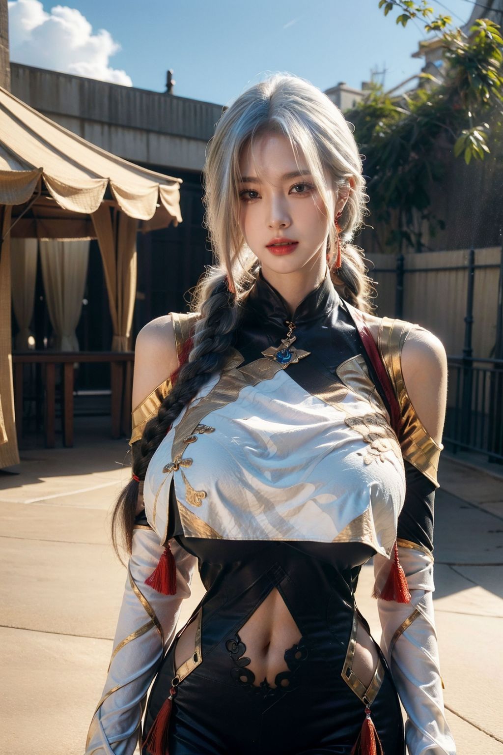AI-Generated Realistic Style - Sister's Sword Spirit COS (163 photos)
