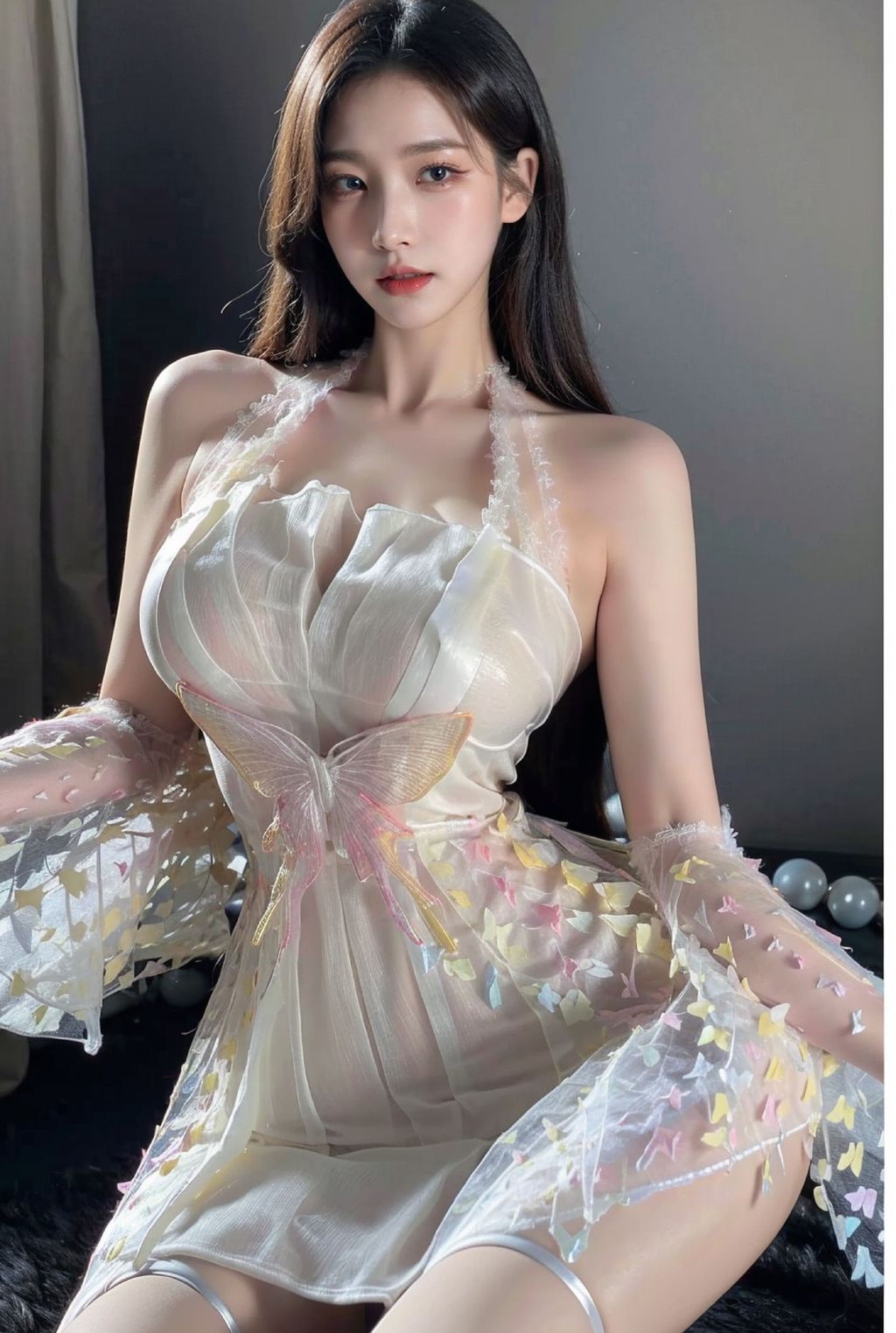 AI 제작 擬實画風 - 언니의 검령 COS (163장 사진)