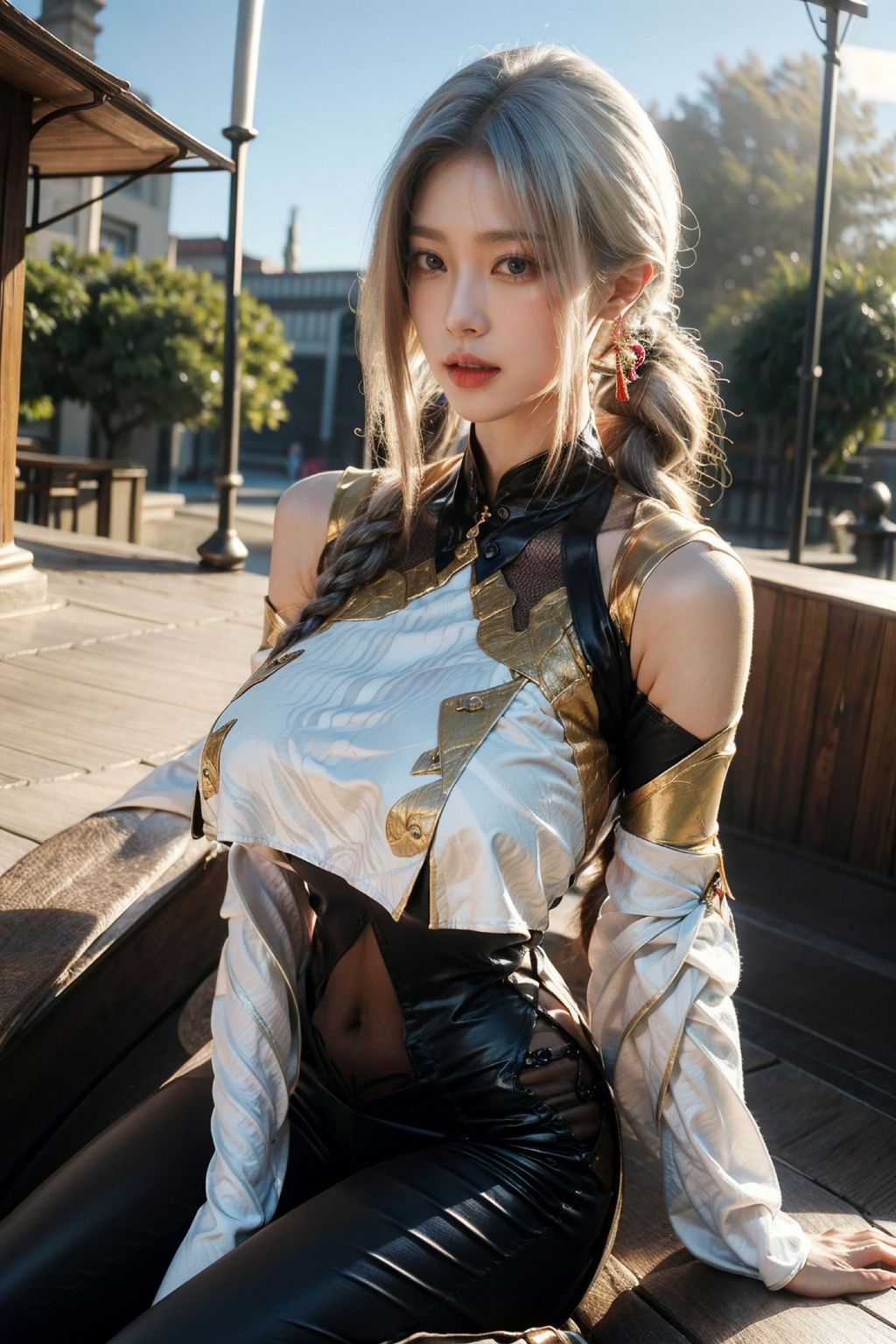 AI 제작 擬實画風 - 언니의 검령 COS (163장 사진)