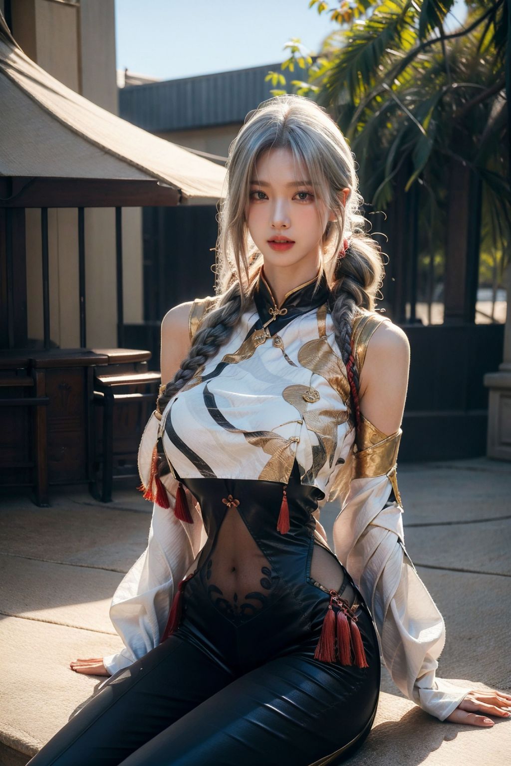 AI-Generated Realistic Style - Sister's Sword Spirit COS (163 photos)