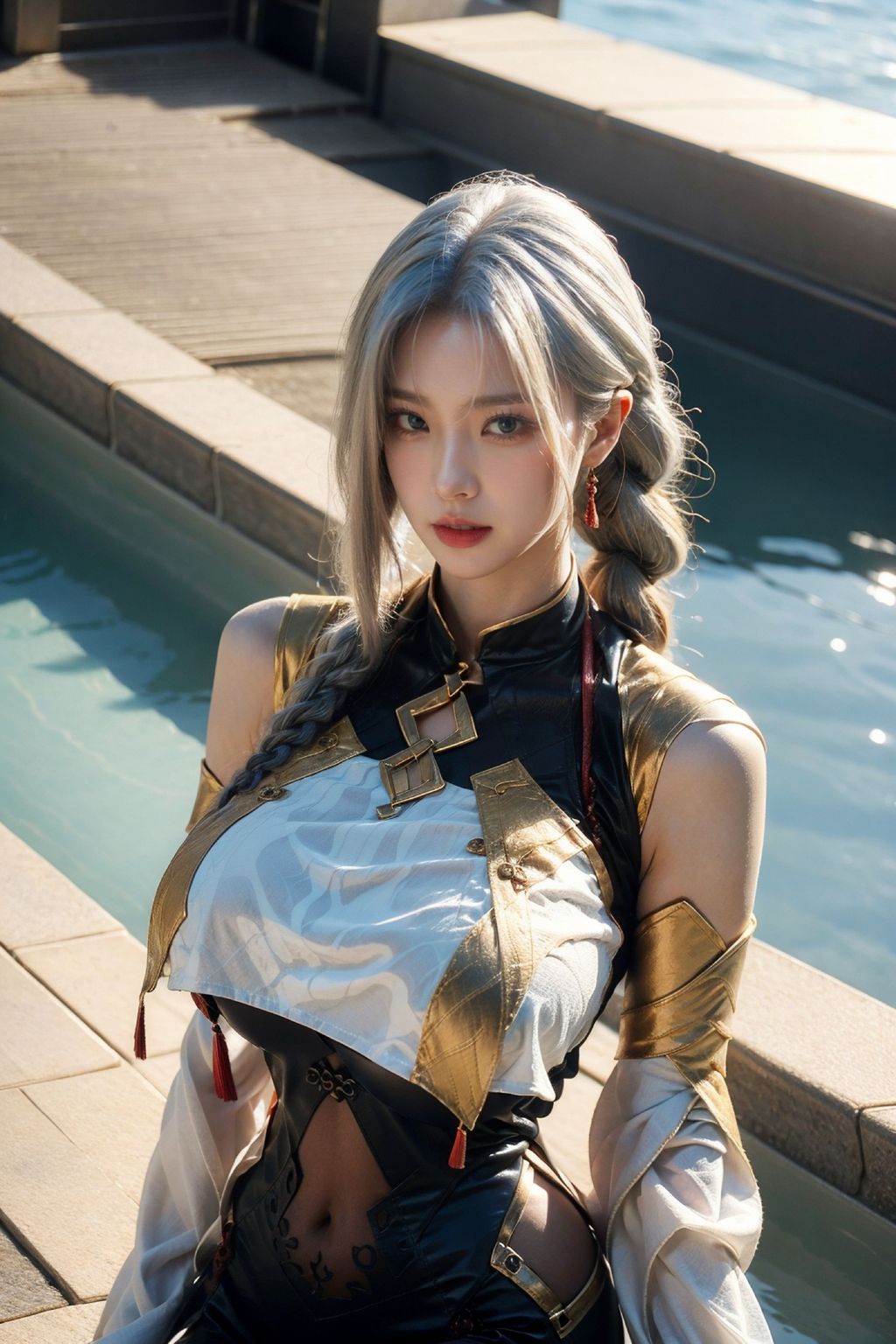 AI-Generated Realistic Style - Sister's Sword Spirit COS (163 photos)