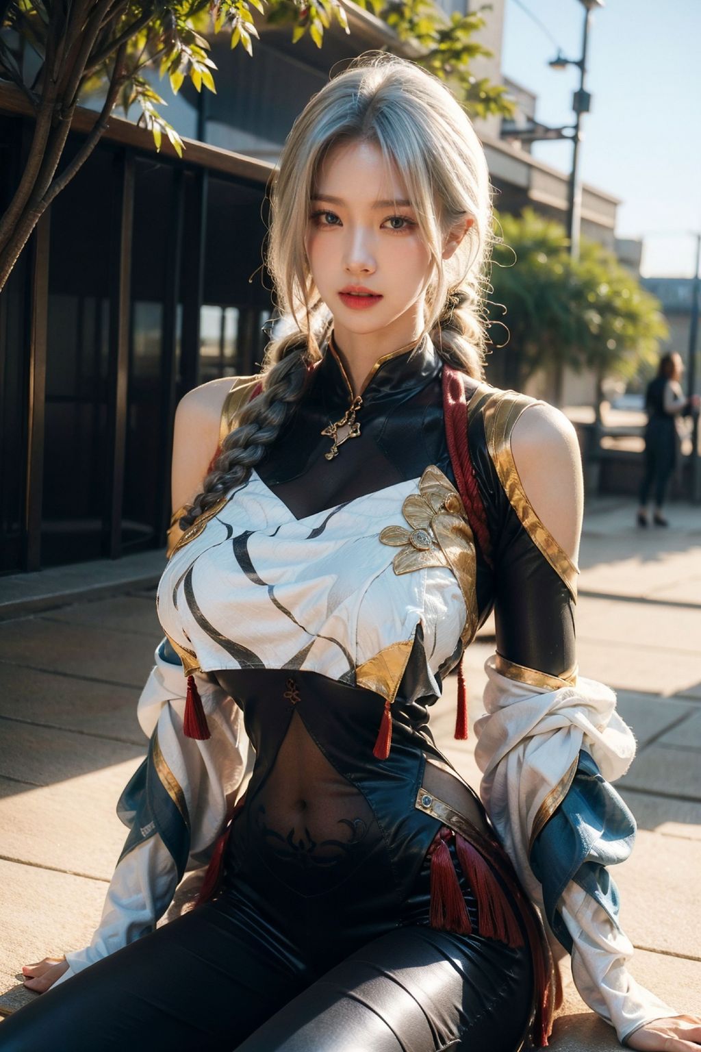 AI-Generated Realistic Style - Sister's Sword Spirit COS (163 photos)