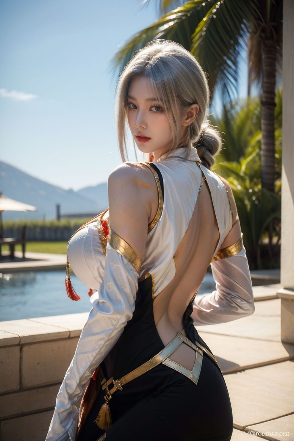 AI-Generated Realistic Style - Sister's Sword Spirit COS (163 photos)