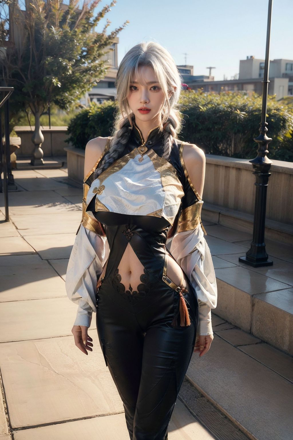 AI-Generated Realistic Style - Sister's Sword Spirit COS (163 photos)