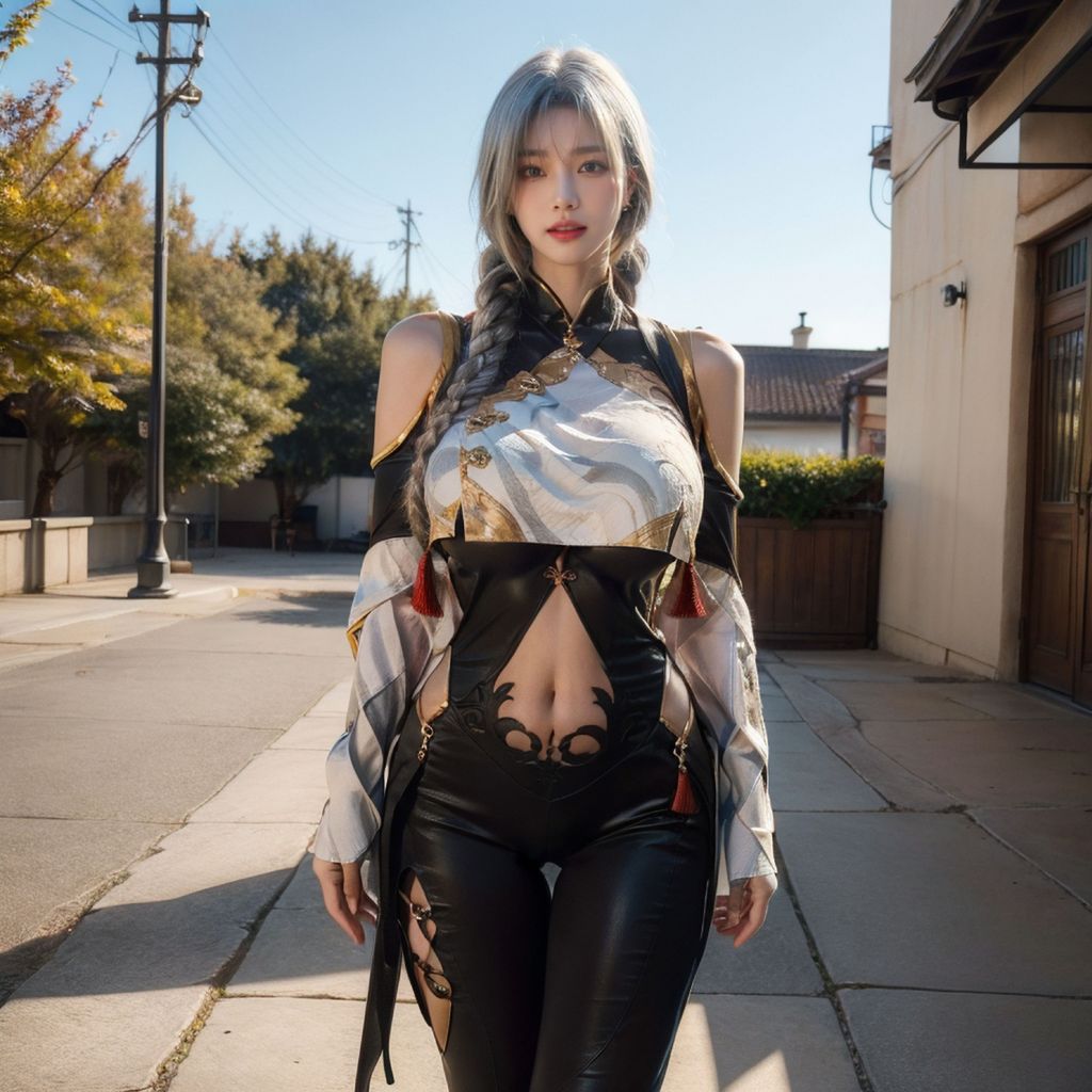 AI Tạo] Phong cách vẽ chân thực - Cosplay Kiếm Linh của chị gái (163 ảnh)