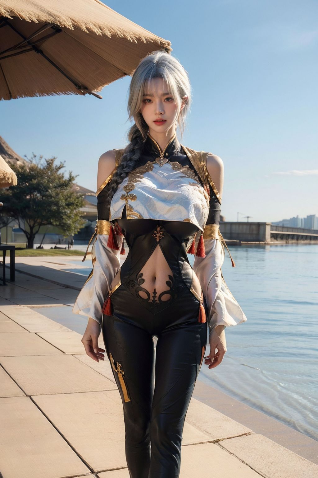 AI-Generated Realistic Style - Sister's Sword Spirit COS (163 photos)