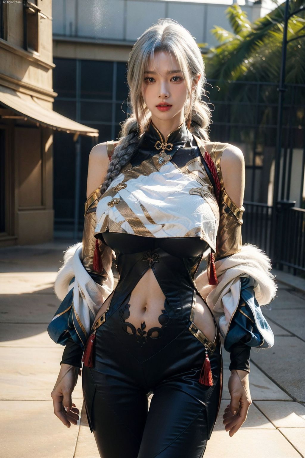 AI-Generated Realistic Style - Sister's Sword Spirit COS (163 photos)