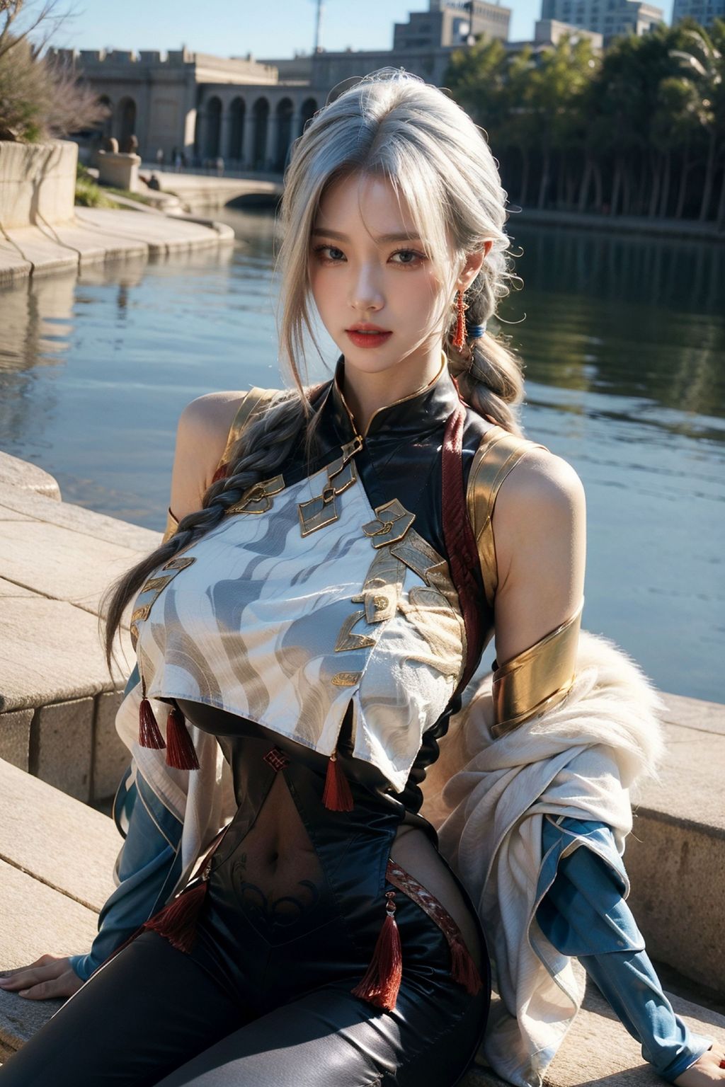 AI-Generated Realistic Style - Sister's Sword Spirit COS (163 photos)