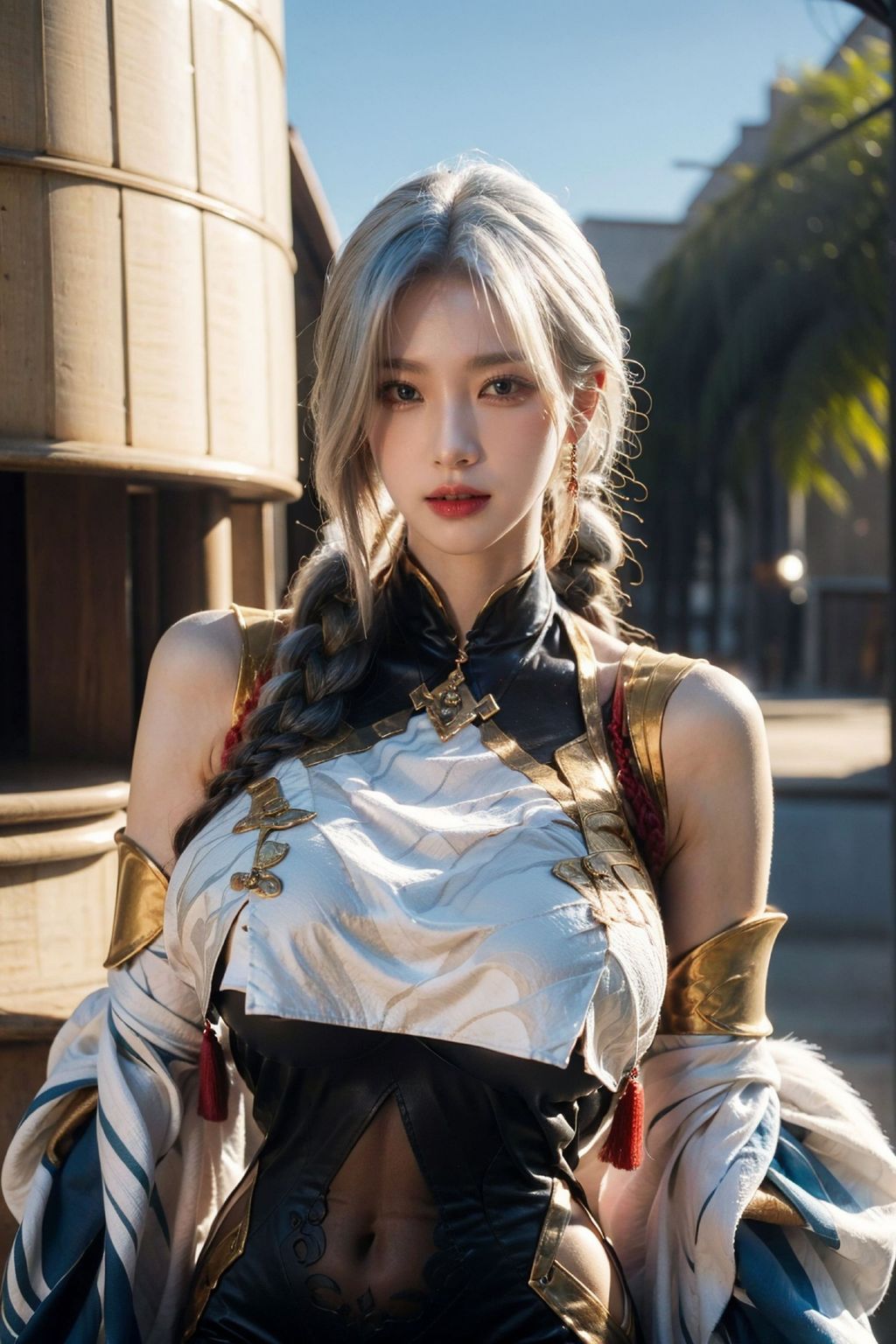 AI-Generated Realistic Style - Sister's Sword Spirit COS (163 photos)