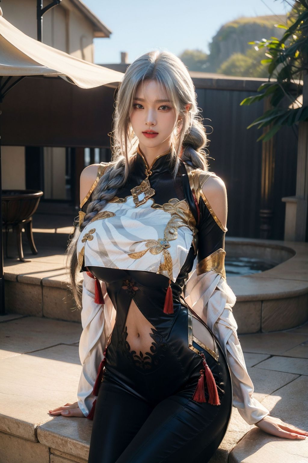 AI-Generated Realistic Style - Sister's Sword Spirit COS (163 photos)