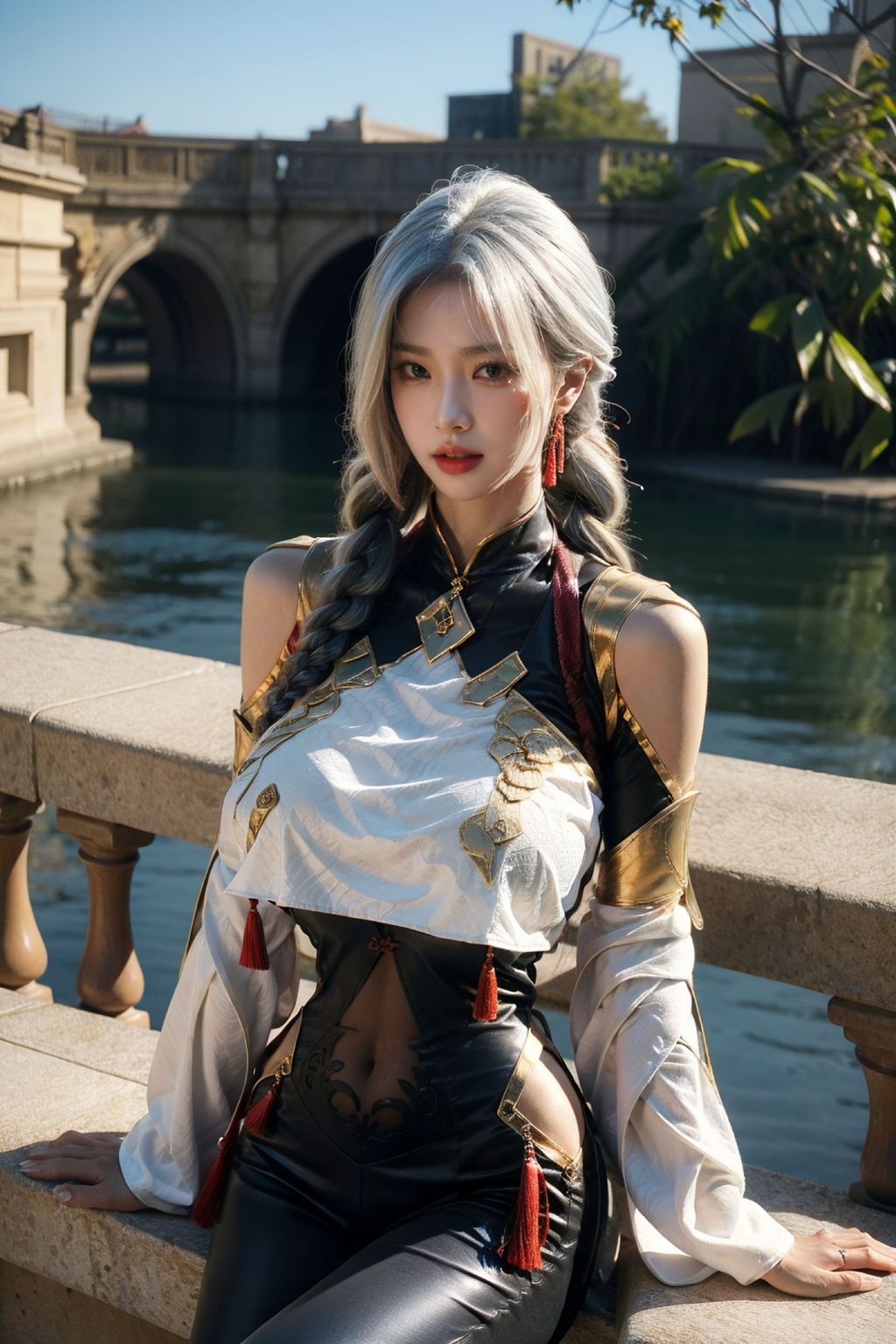 AI-Generated Realistic Style - Sister's Sword Spirit COS (163 photos)