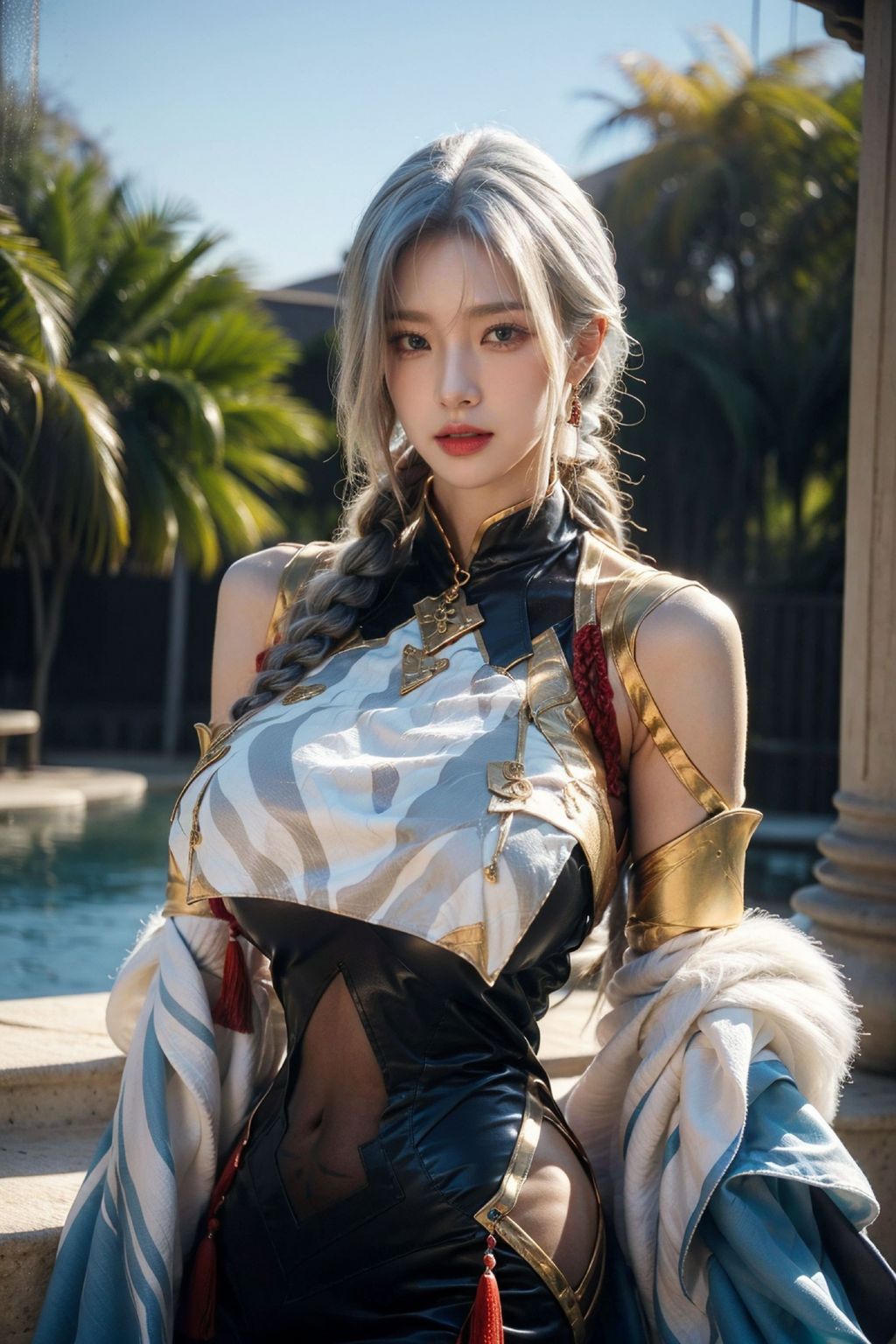 AI-Generated Realistic Style - Sister's Sword Spirit COS (163 photos)