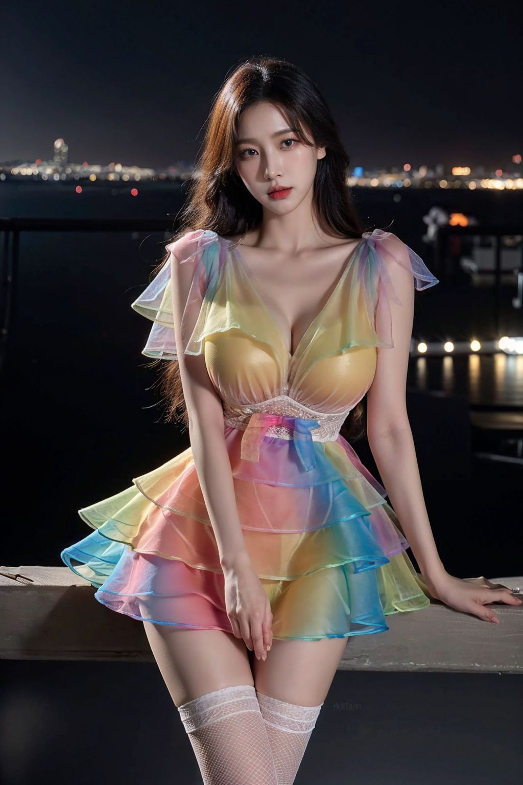 AI Sáng tạo] Phong cách vẽ chân thực - Áo khoác cầu vồng (74 ảnh)