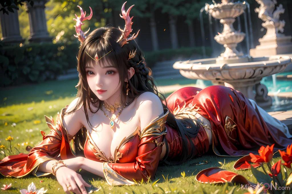 AI 生成 百煉成神–雲落 (80 張照片)