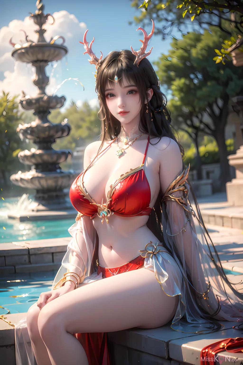 AI 生成 百煉成神–雲落 (80 張照片)