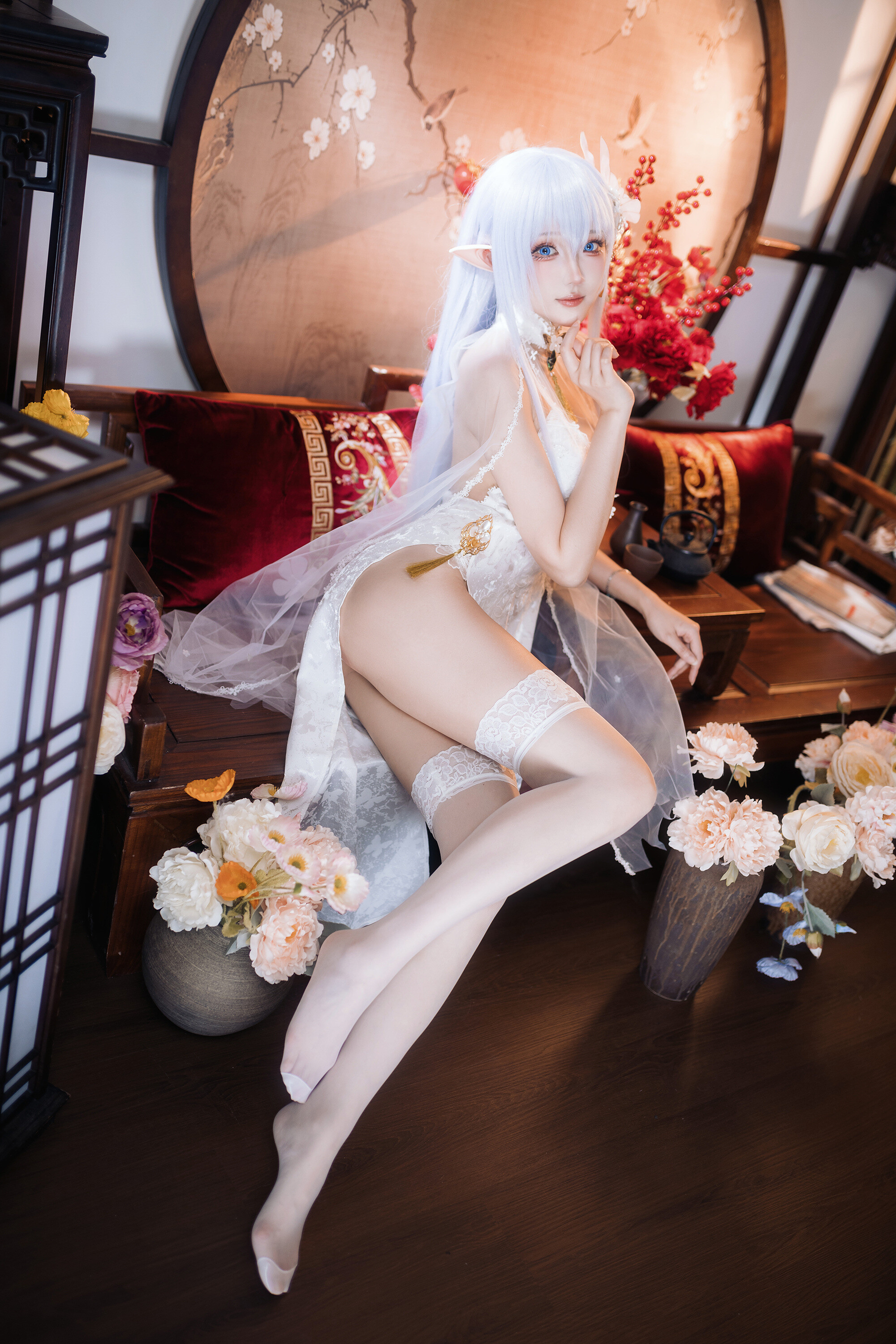 Mù tầu - Áo dài Albion