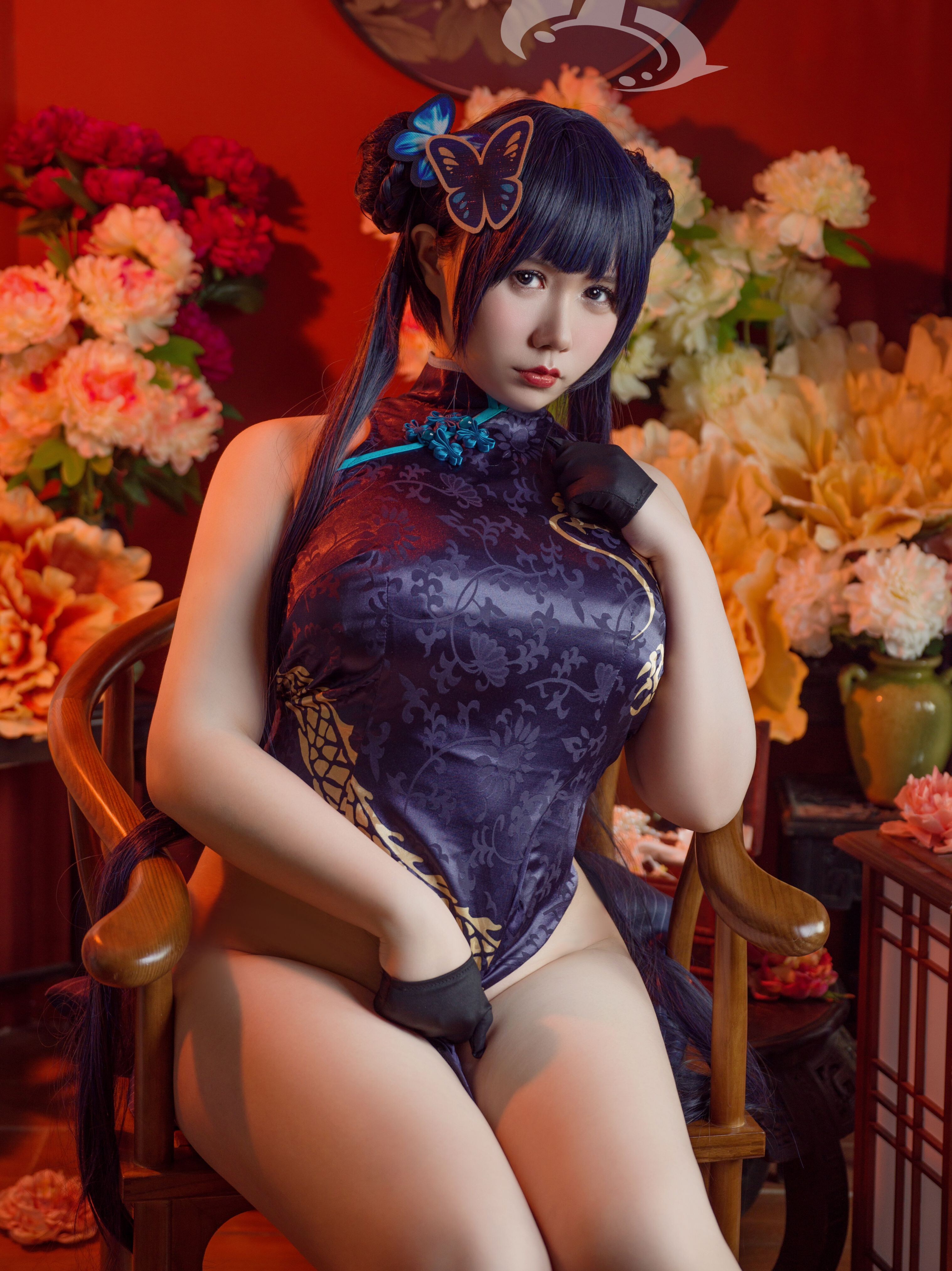 มะหมาเจียว - 蔚蓝档案 ลงหว่าฟีซ้าย