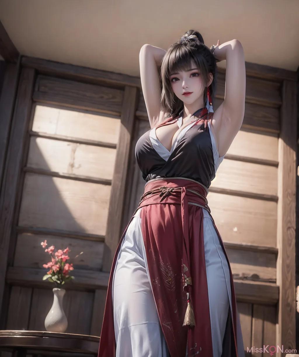AI Generated]  Eternal Life - Fang Xiaolin (72 photos)