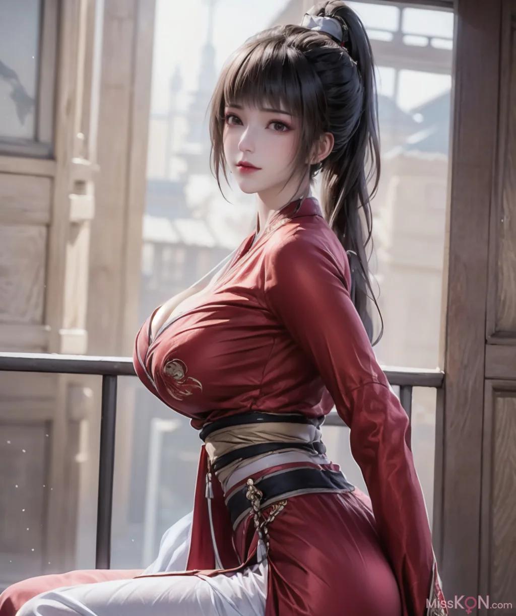 AI Generated]  Eternal Life - Fang Xiaolin (72 photos)