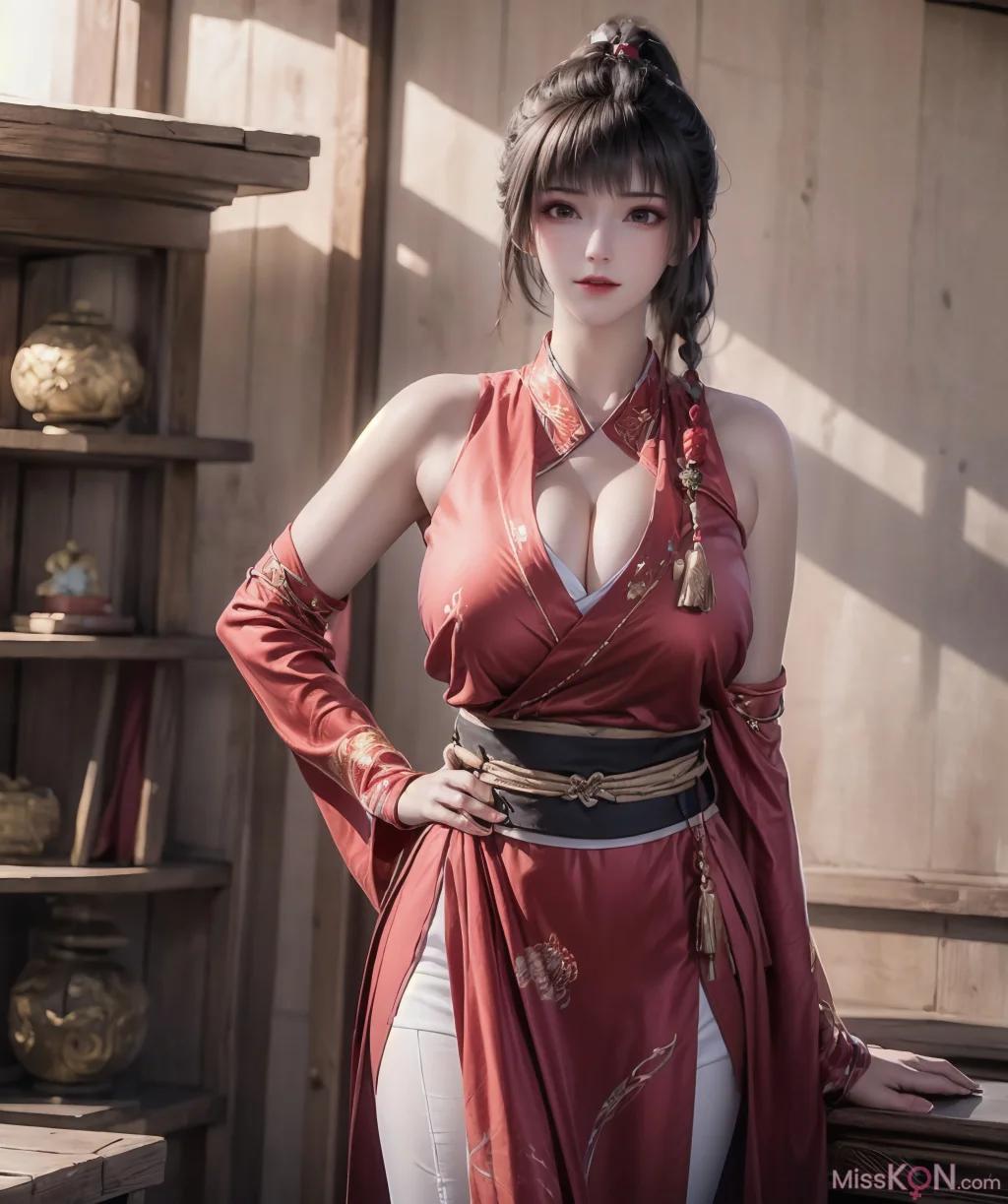 AI Generated]  Eternal Life - Fang Xiaolin (72 photos)