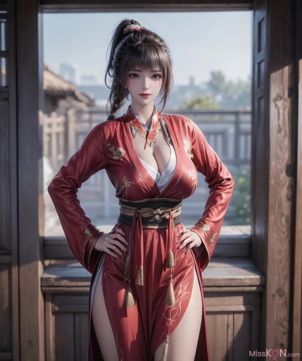 AI Generated]  Eternal Life - Fang Xiaolin (72 photos)