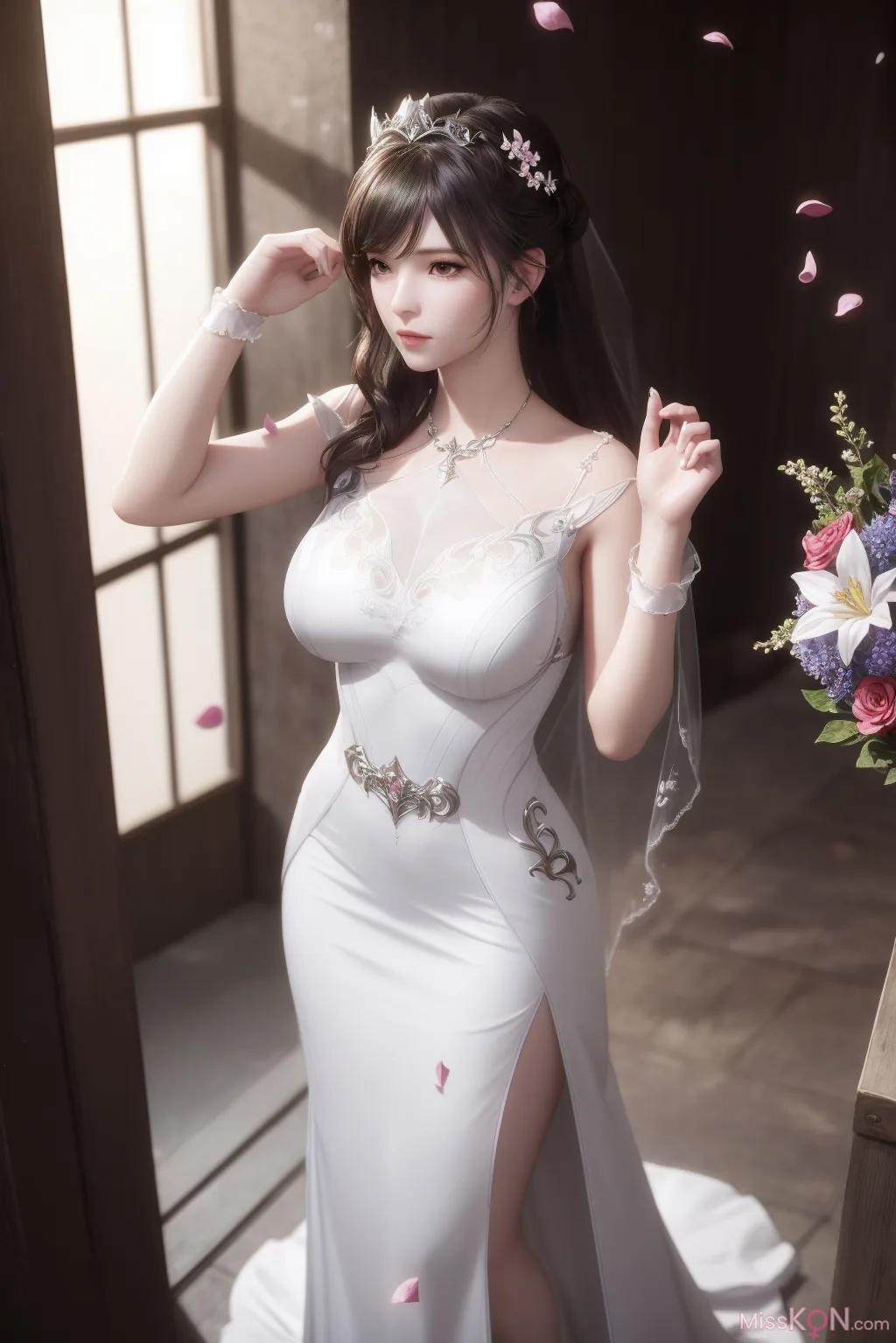 AI-Generated Xiaowu's Wedding (49 photos)