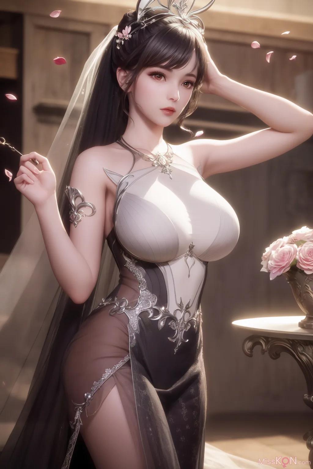 AI-Generated Xiaowu's Wedding (49 photos)