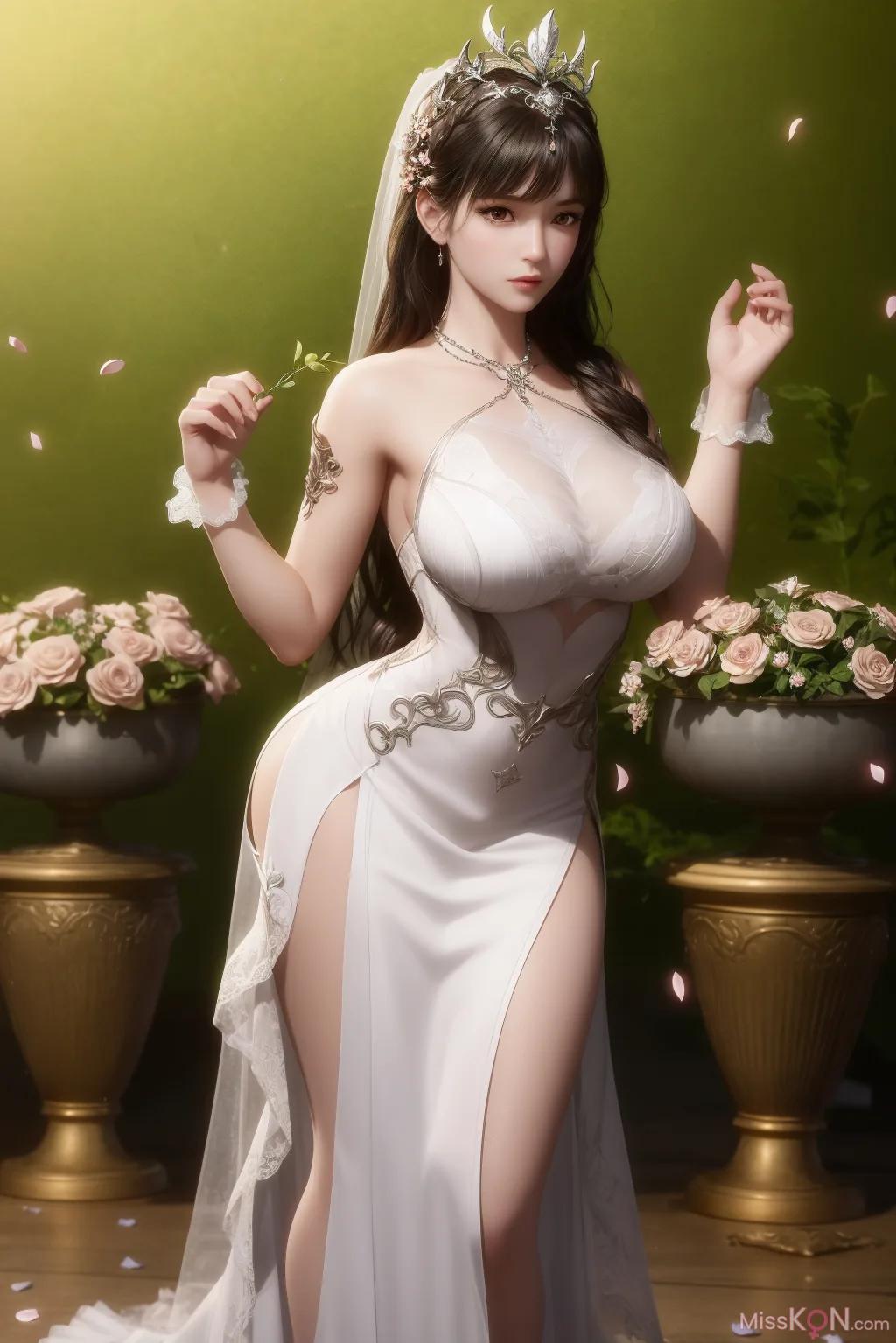 AI-Generated Xiaowu's Wedding (49 photos)
