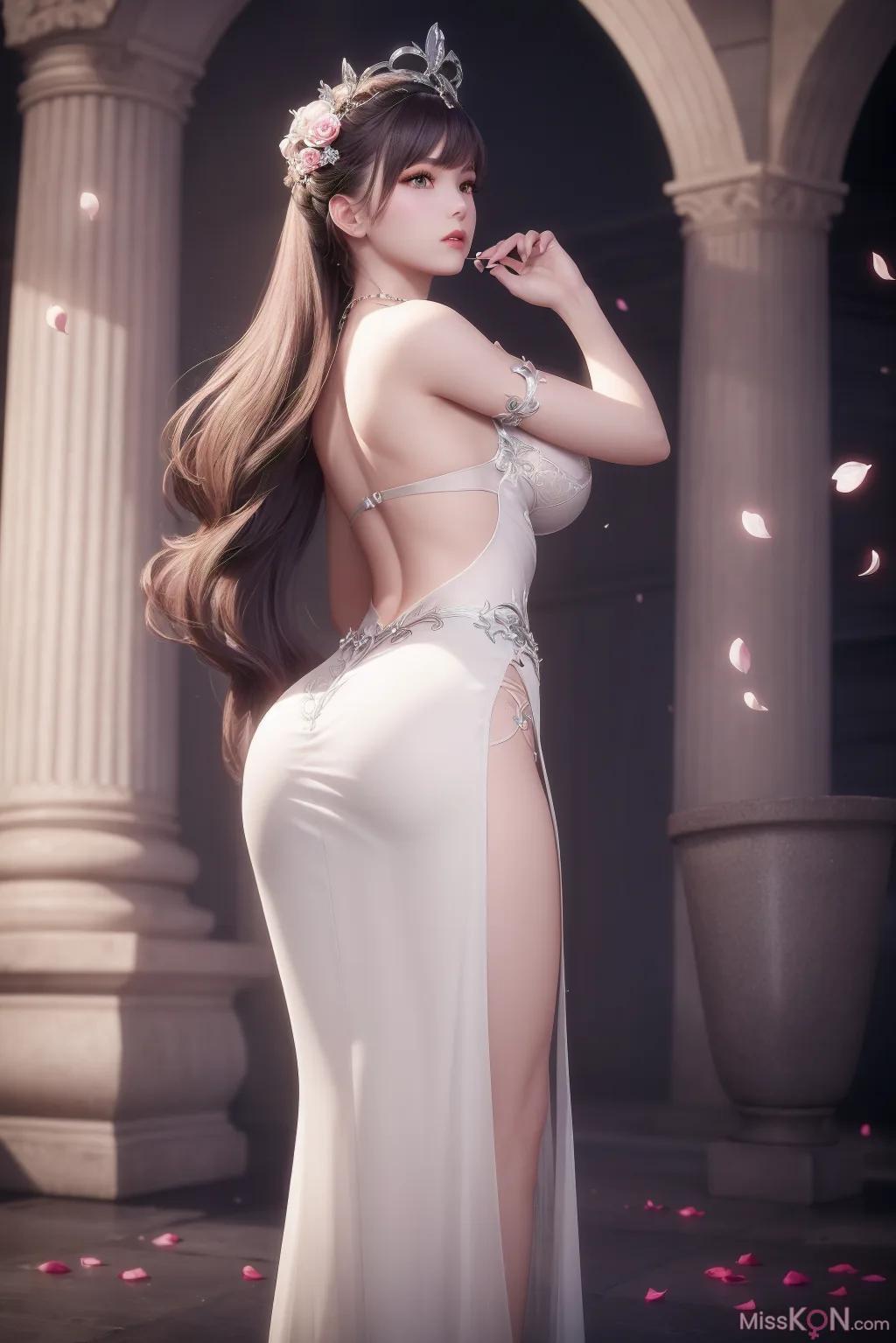 Trí tuệ nhân tạo] 小舞花嫁 (49 ảnh)
