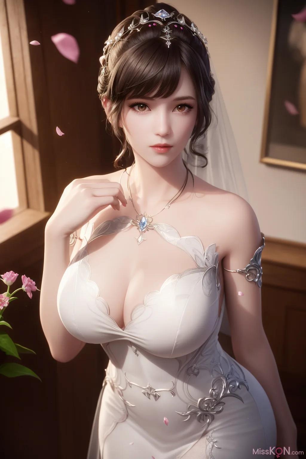Trí tuệ nhân tạo] 小舞花嫁 (49 ảnh)