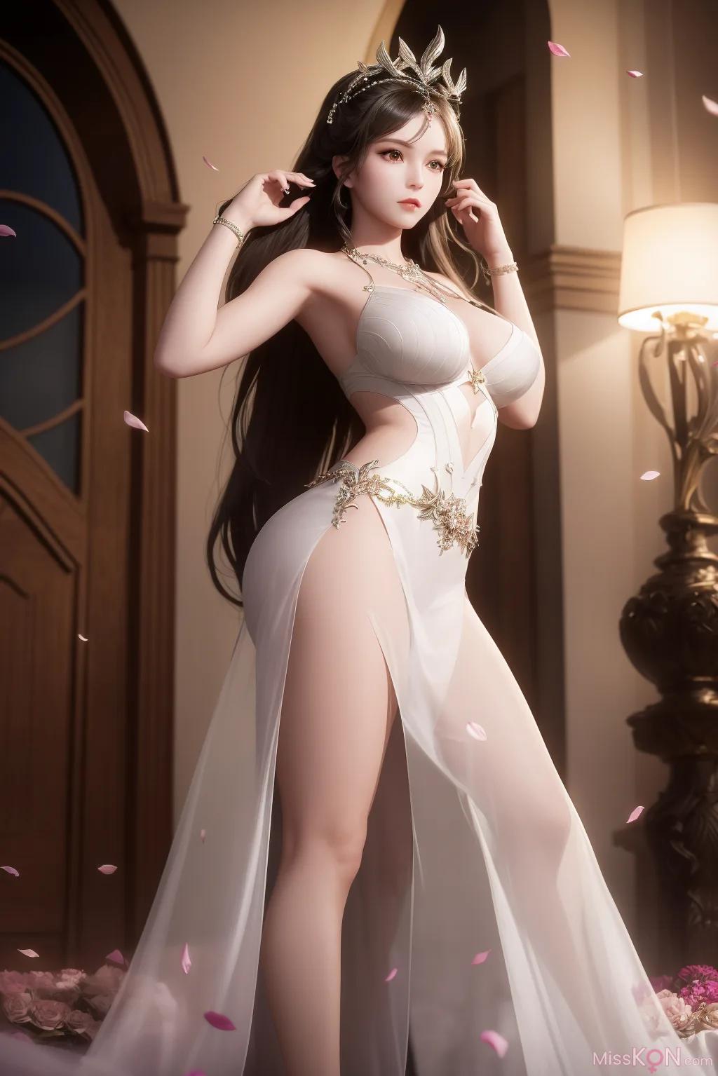 Trí tuệ nhân tạo] 小舞花嫁 (49 ảnh)