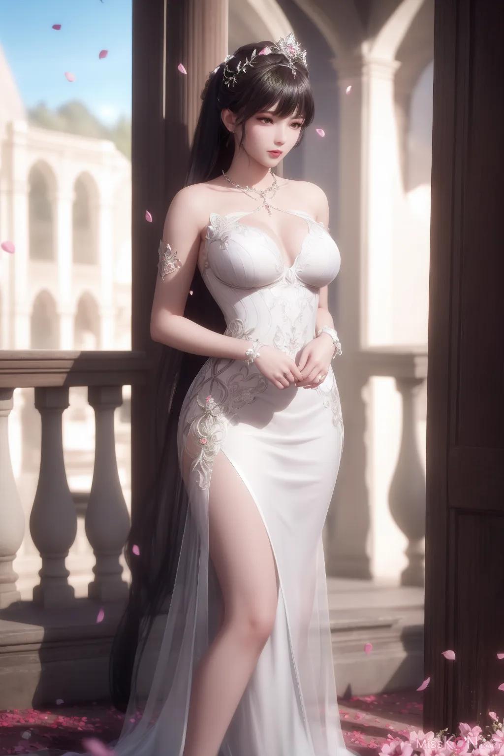Trí tuệ nhân tạo] 小舞花嫁 (49 ảnh)