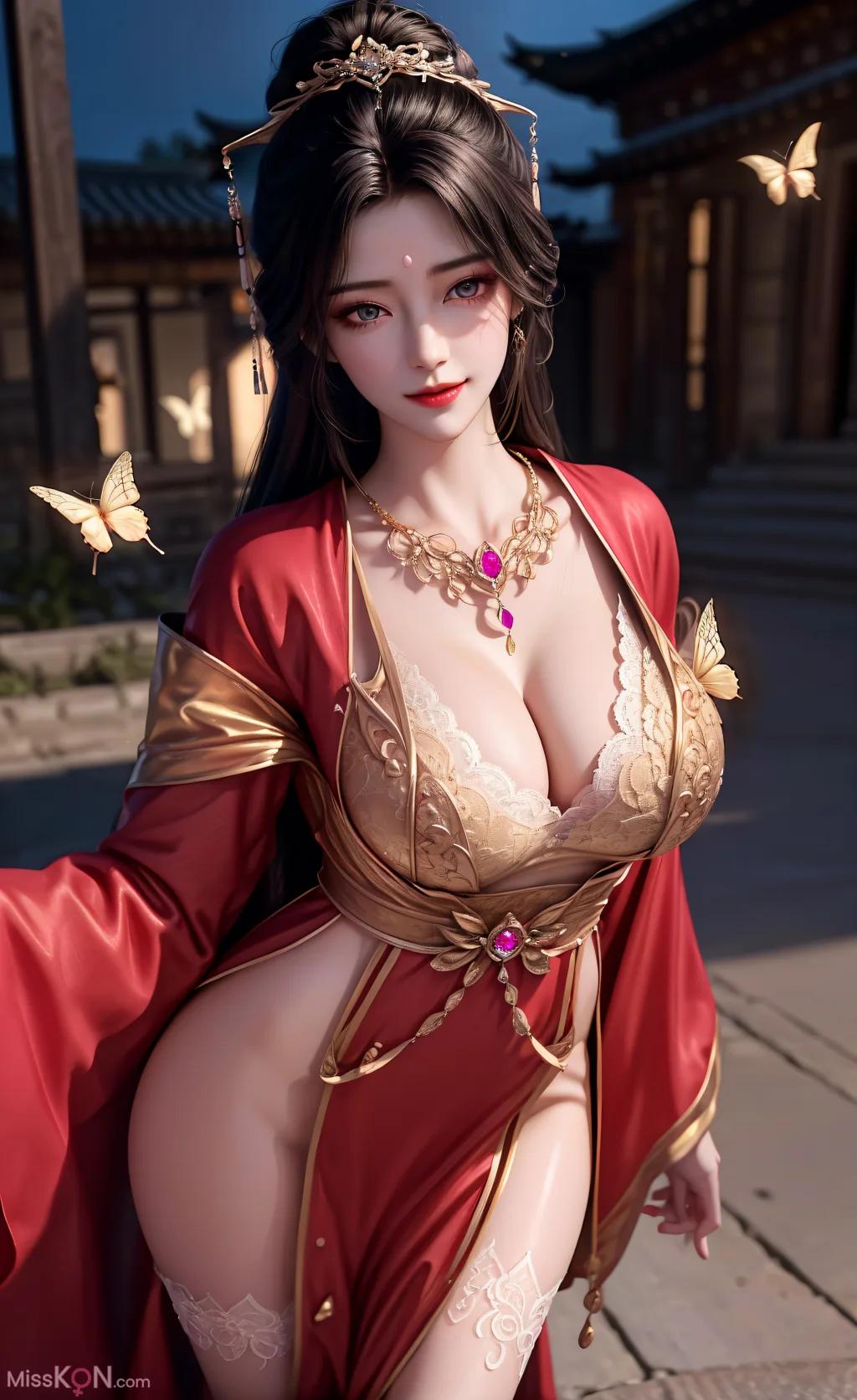AI生成 月婵 (38枚の写真)