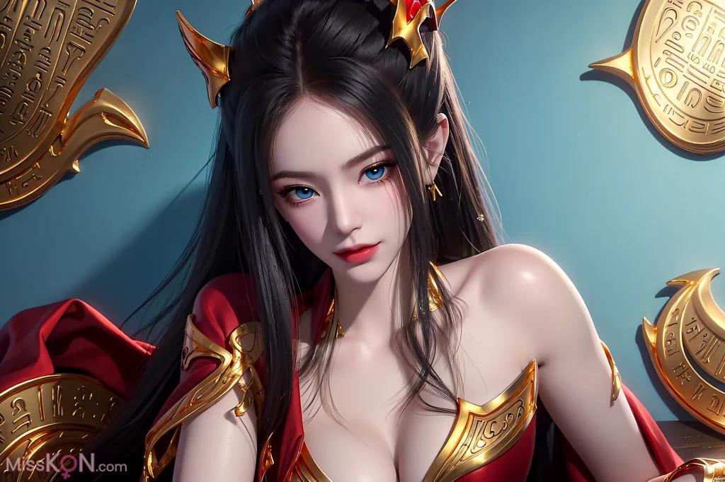 AI Generated Yan Ling Ji Gold Edition (159 photos)